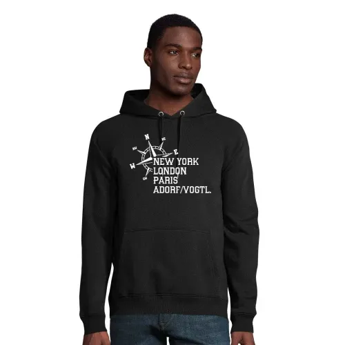 Weltstadt Adorf/Vogtl. Hoodie Männer Stellar Bio