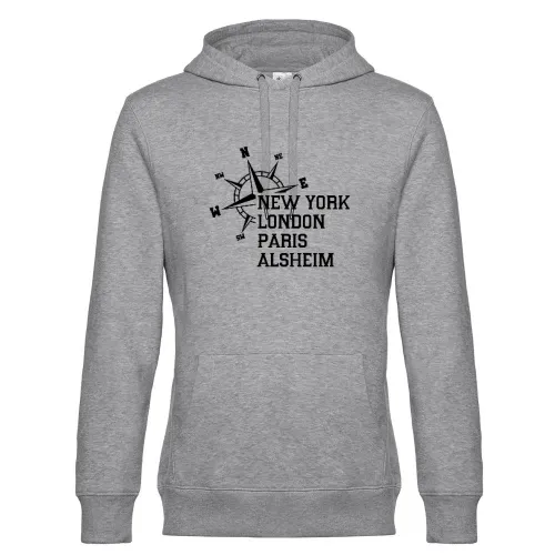 Weltstadt Alsheim Hoodie Männer King Hooded