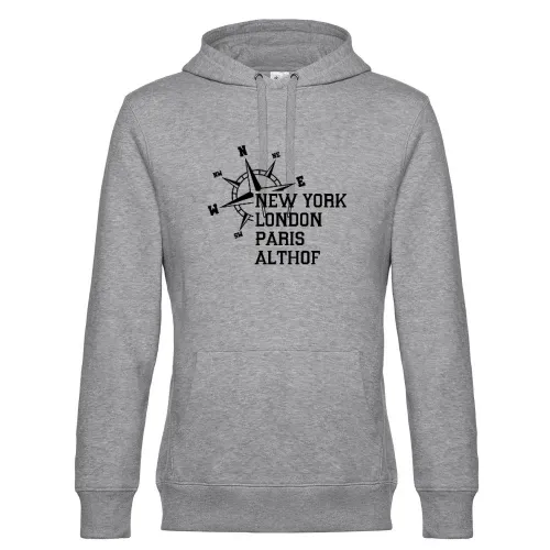 Weltstadt Althof Hoodie Männer King Hooded