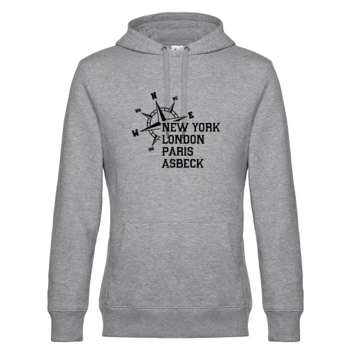 Weltstadt Asbeck Hoodie Männer King Hooded