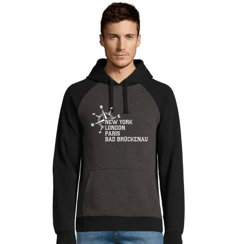 Weltstadt Bad Brückenau Hoodie Männer Seattle