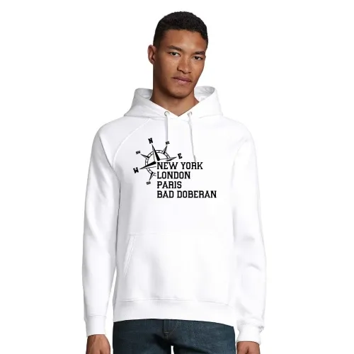 Weltstadt Bad Doberan Hoodie Männer Stellar Bio