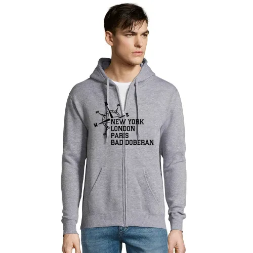 Weltstadt Bad Doberan Hoodie Männer Seven