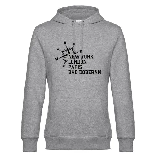 Weltstadt Bad Doberan Hoodie Männer King Hooded