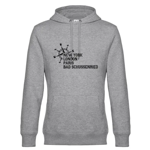 Weltstadt Bad Schussenried Hoodie Männer King Hooded