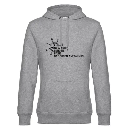 Weltstadt Bad Soden am Taunus Hoodie Männer King Hooded