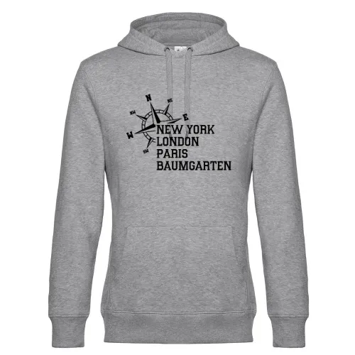 Weltstadt Baumgarten Hoodie Männer King Hooded