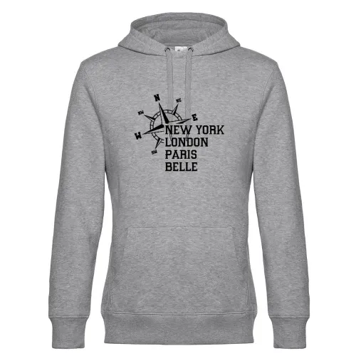Weltstadt Belle Hoodie Männer King Hooded