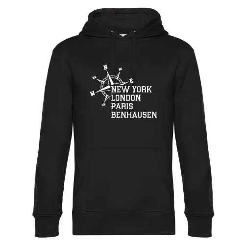 Weltstadt Benhausen Hoodie Männer King Hooded