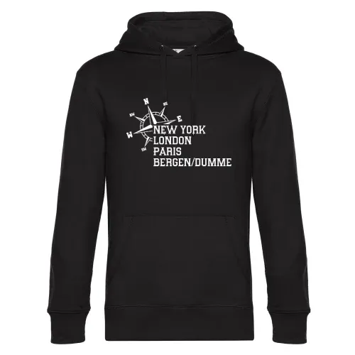 Weltstadt Bergen/Dumme Hoodie Männer King Hooded