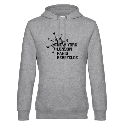 Weltstadt Bergfelde Hoodie Männer King Hooded