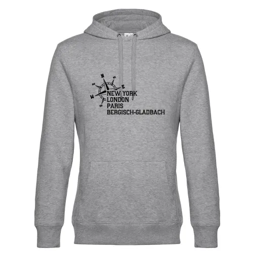 Weltstadt Bergisch-Gladbach Hoodie Männer King Hooded