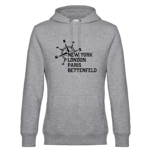 Weltstadt Bettenfeld Hoodie Männer King Hooded