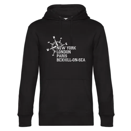 Weltstadt BEXHILL-ON-SEA Hoodie Männer King Hooded