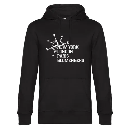 Weltstadt Blumenberg Hoodie Männer King Hooded