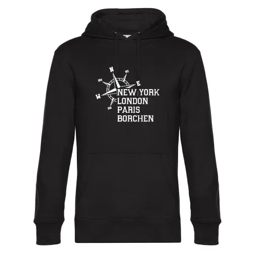 Weltstadt Borchen Hoodie Männer King Hooded