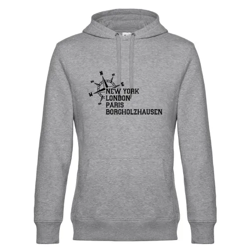 Weltstadt Borgholzhausen Hoodie Männer King Hooded