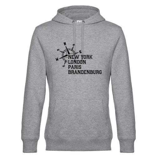 Weltstadt Brandenburg Hoodie Männer King Hooded