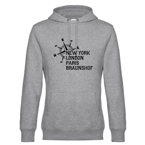 Weltstadt Braunshof Hoodie Männer King Hooded