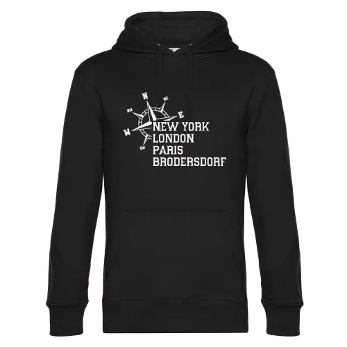 Weltstadt Brodersdorf Hoodie Männer King Hooded