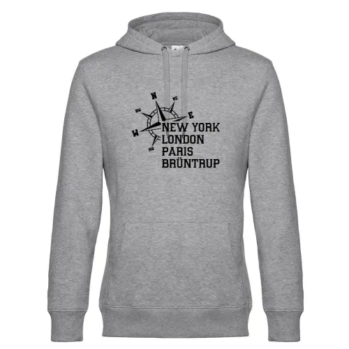 Weltstadt Brüntrup Hoodie Männer King Hooded
