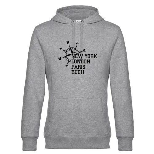 Weltstadt Buch Hoodie Männer King Hooded