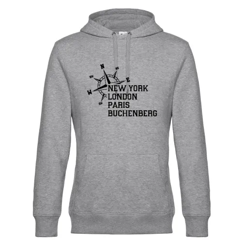 Weltstadt Buchenberg Hoodie Männer King Hooded