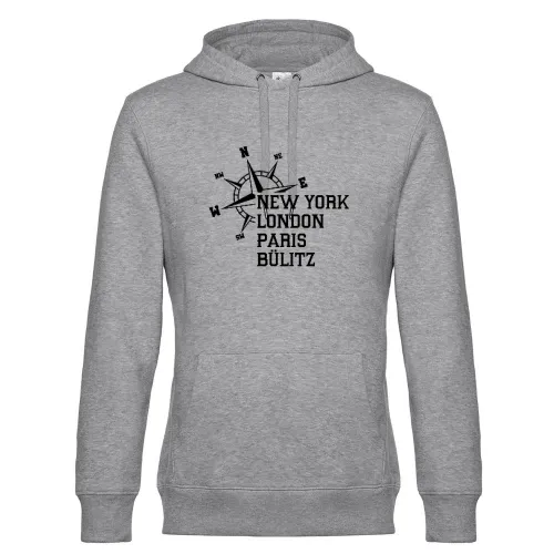 Weltstadt Bülitz Hoodie Männer King Hooded