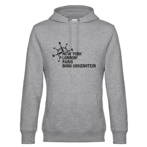 Weltstadt Burg Hohenstein Hoodie Männer King Hooded