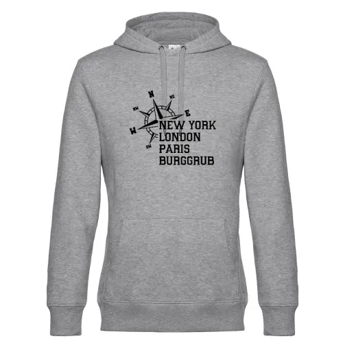 Weltstadt Burggrub Hoodie Männer King Hooded