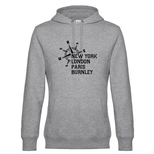 Weltstadt Burnley Hoodie Männer King Hooded