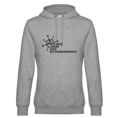 Weltstadt Butjadingen-Burhave Hoodie Männer King Hooded
