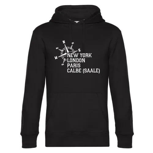 Weltstadt Calbe (Saale) Hoodie Männer King Hooded