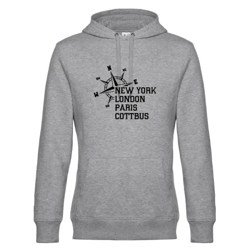 Weltstadt Cottbus Hoodie Männer King Hooded