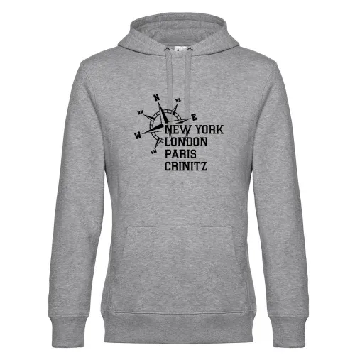 Weltstadt Crinitz Hoodie Männer King Hooded