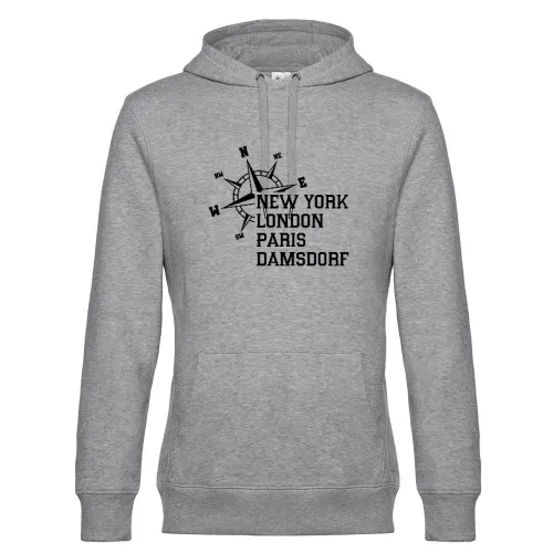Weltstadt Damsdorf Hoodie Männer King Hooded