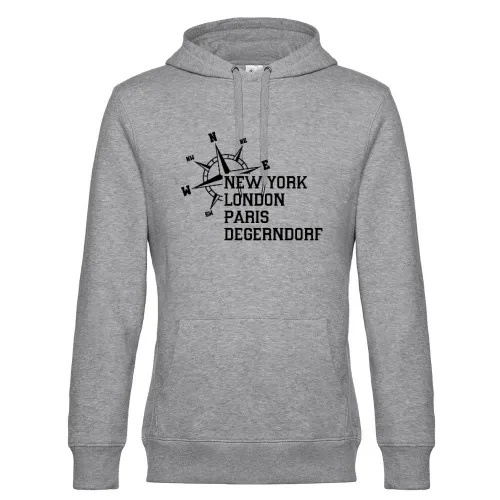 Weltstadt Degerndorf Hoodie Männer King Hooded