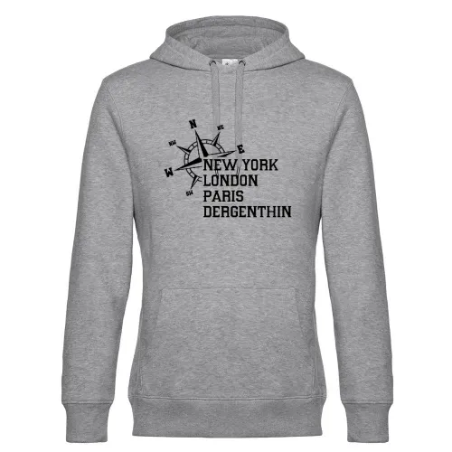 Weltstadt Dergenthin Hoodie Männer King Hooded