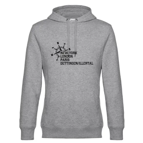 Weltstadt Dettingen/Illertal Hoodie Männer King Hooded