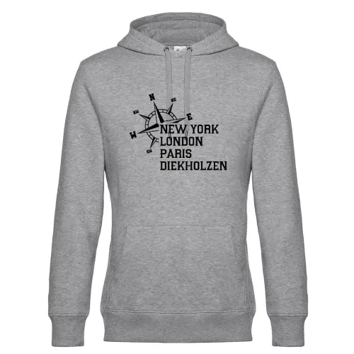 Weltstadt Diekholzen Hoodie Männer King Hooded
