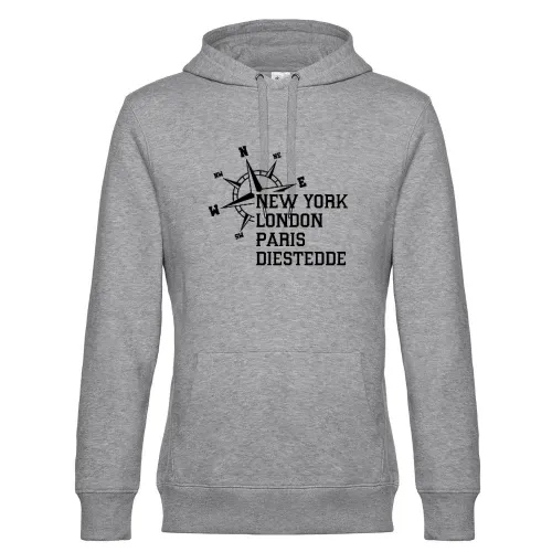 Weltstadt Diestedde Hoodie Männer King Hooded