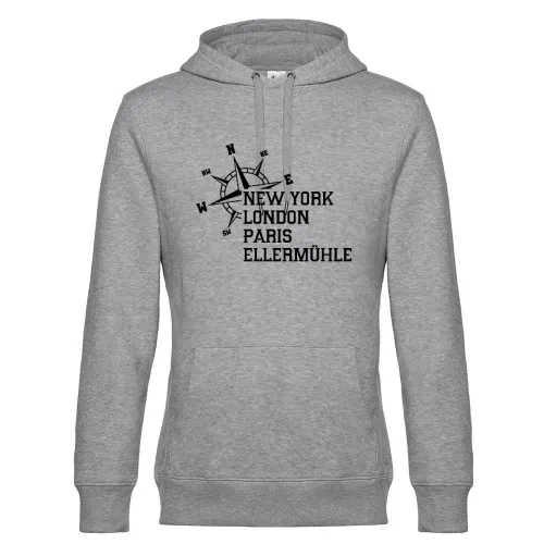 Weltstadt Ellermühle Hoodie Männer King Hooded