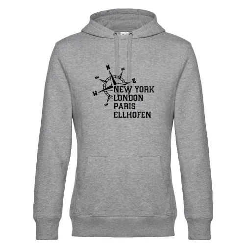 Weltstadt Ellhofen Hoodie Männer King Hooded