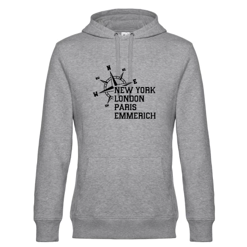 Weltstadt Emmerich Hoodie Männer King Hooded