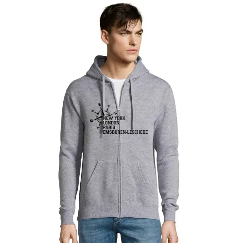 Weltstadt Emsbüren-Leschede Hoodie Männer Seven