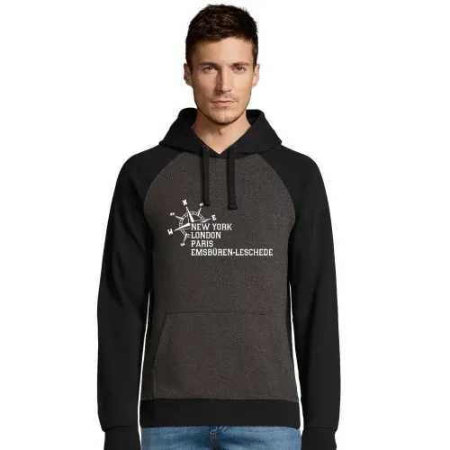 Weltstadt Emsbüren-Leschede Hoodie Männer Seattle