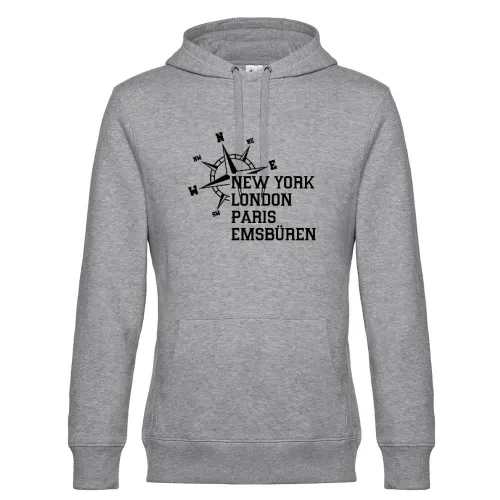 Weltstadt Emsbüren Hoodie Männer King Hooded