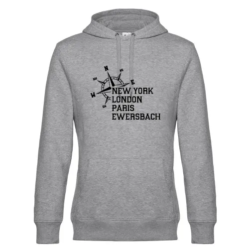 Weltstadt Ewersbach Hoodie Männer King Hooded