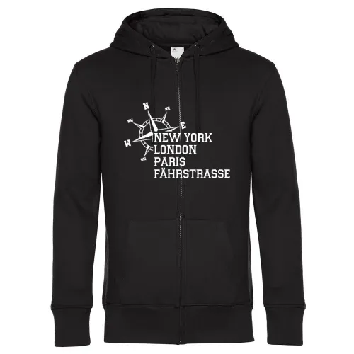 Weltstadt Fährstraße Hoodie Männer King Zipped