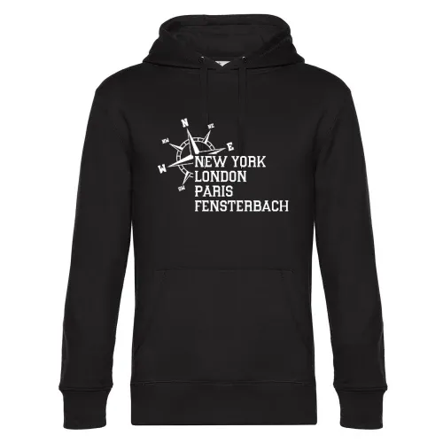 Weltstadt Fensterbach Hoodie Männer King Hooded